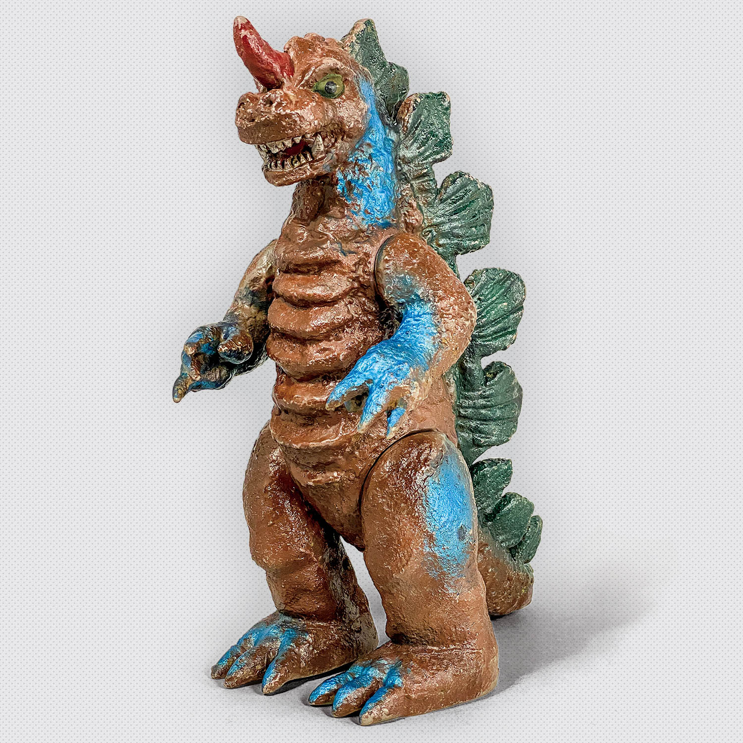 N*o様 マルサン オリジナル怪獣 1970年製 キングゴジラ 特大ソフビ N*