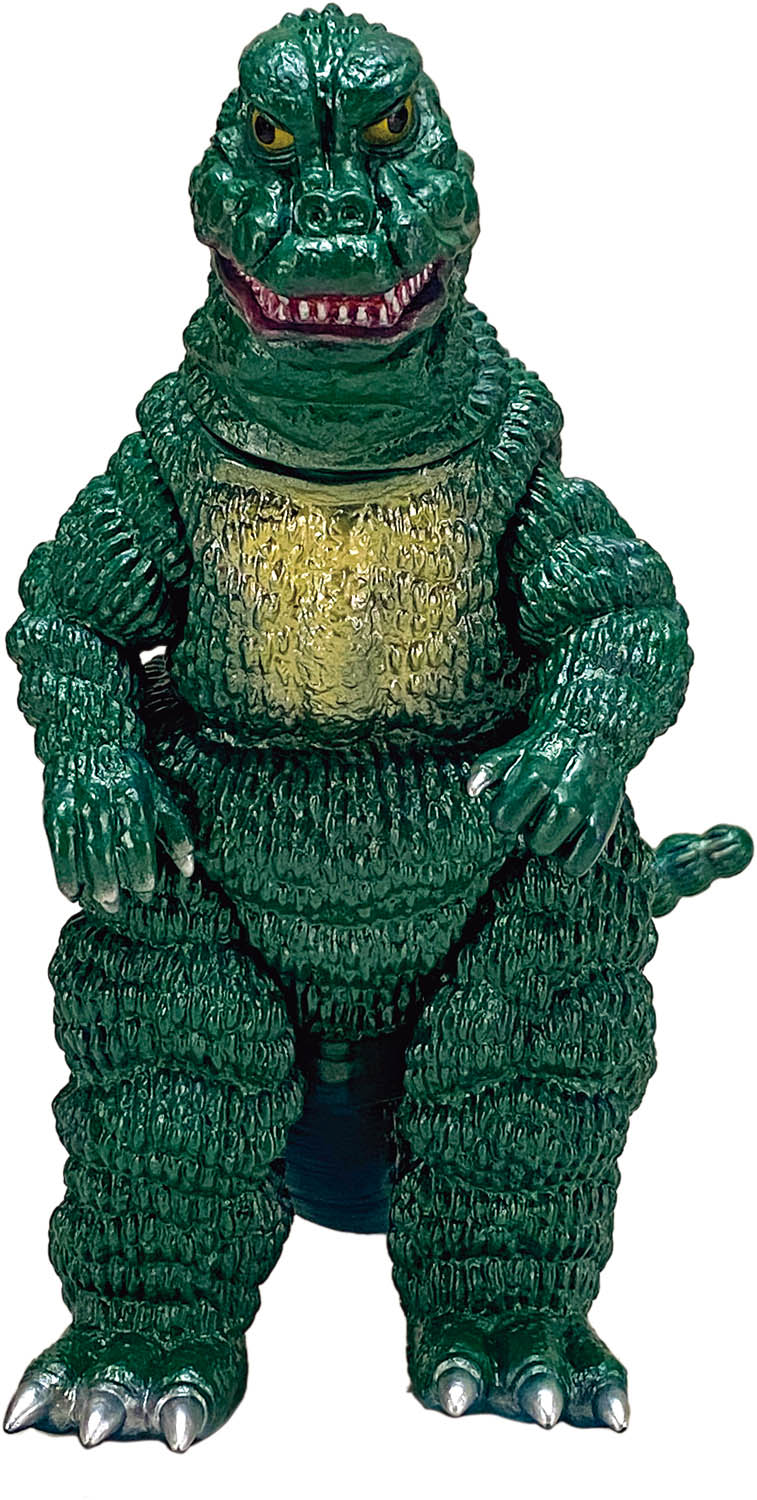 yv18【ソフビ/マーミット】「ゴジラ(モスゴジ)緑」全高：26cm