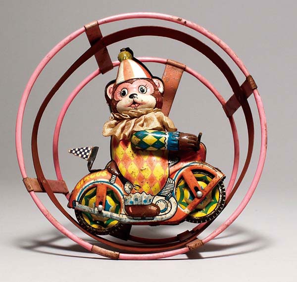 サーカスボーイ ブリキ ゼンマイ 日本製 日光玩具工業 サーカスBOY