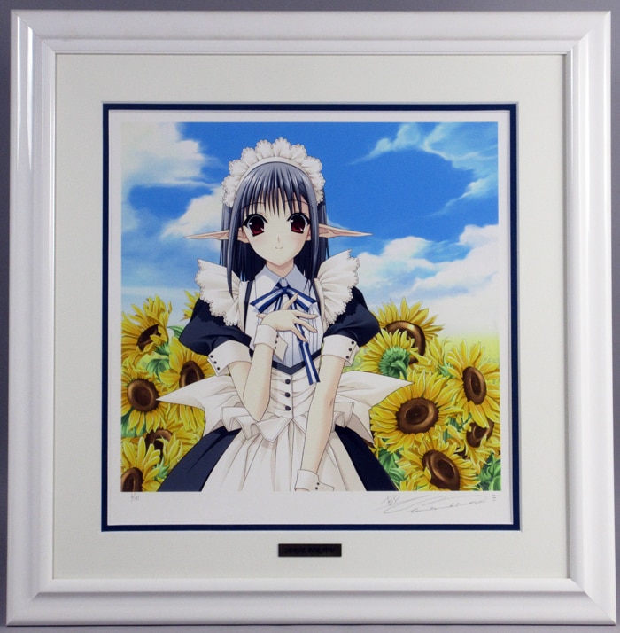 珈琲貴族 ミクスドメディア SPRING SUNLIGHT アールビバン 版画 珈琲