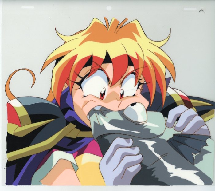 キャンバスアート スレイヤーズ リナ=インバース スレイヤーズ - リナ