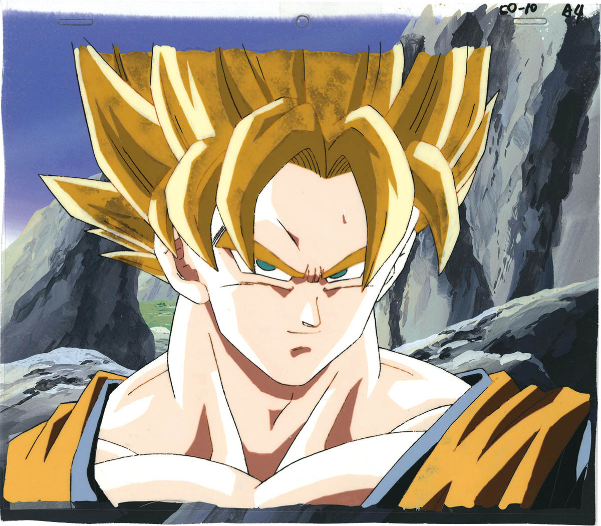 Goku セル画 手書きメモ付き