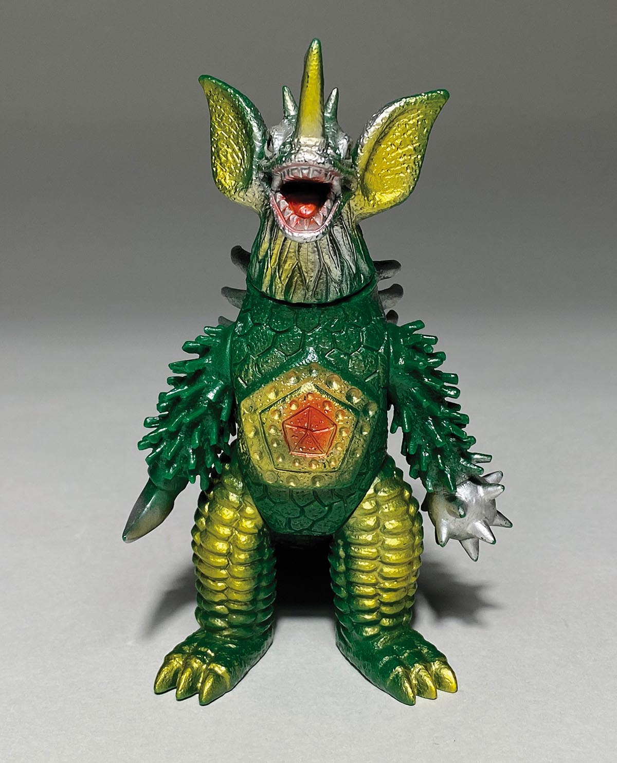 ポピーキングザウルスタイラント ソフビブルマァクマルサンバンダイ