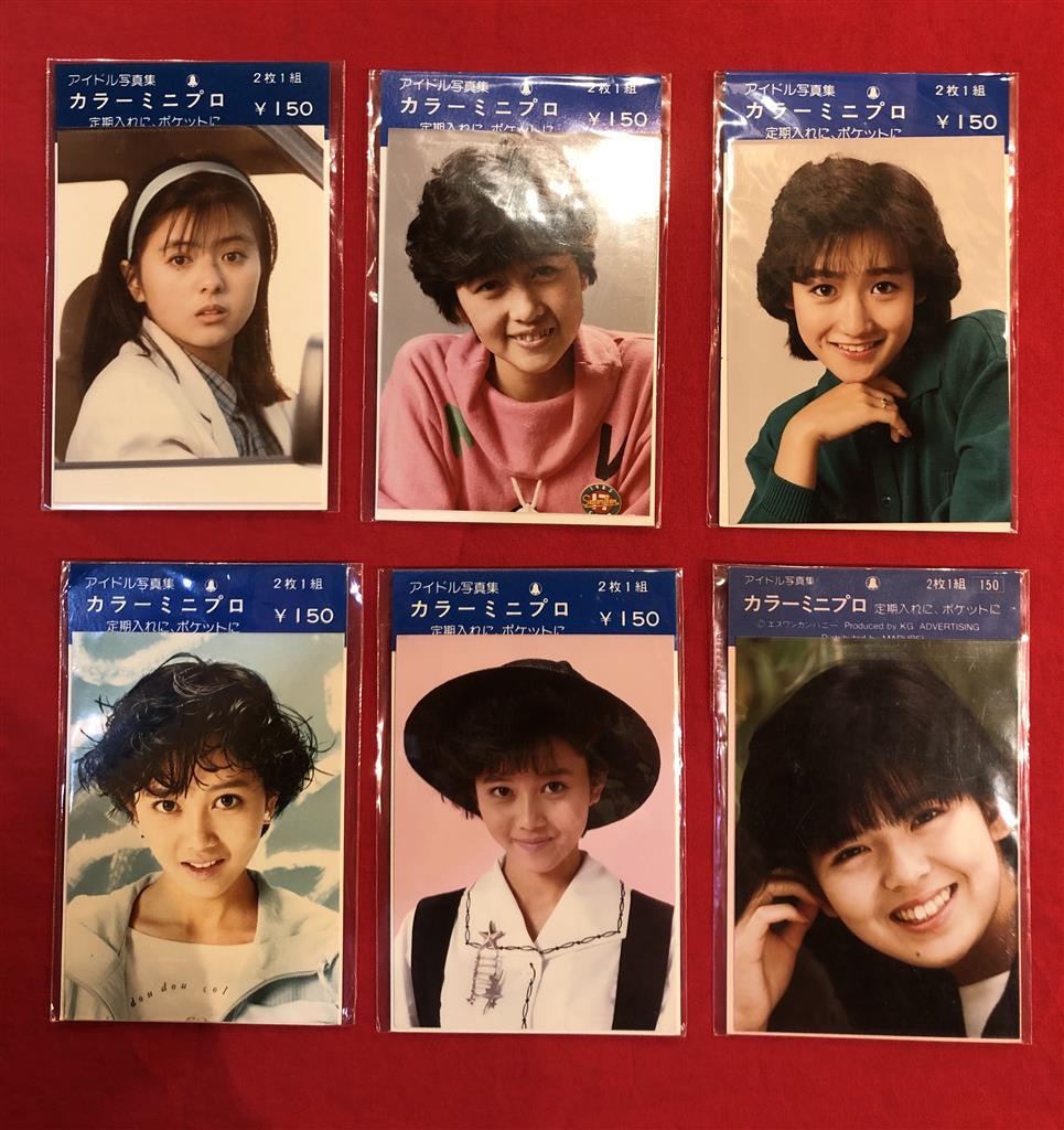 岡田 由紀子 注文 ブロマイドカード 1枚 激レア！ 岡田有希子