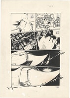 小山ゆう 直筆サイン入りカラー複製イラスト「あずみ」・証明書付き