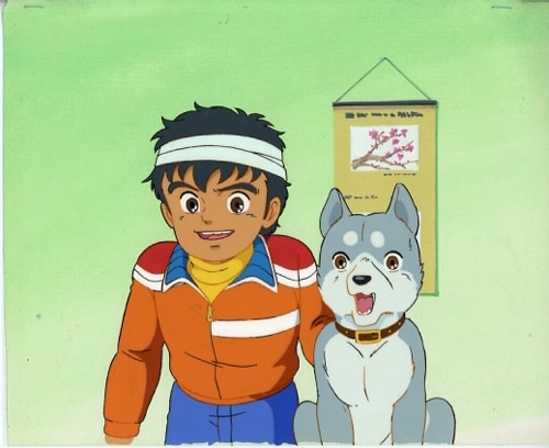 アニメ セル画 銀牙 3枚セット 当時物 銀牙-流れ星銀- セル画