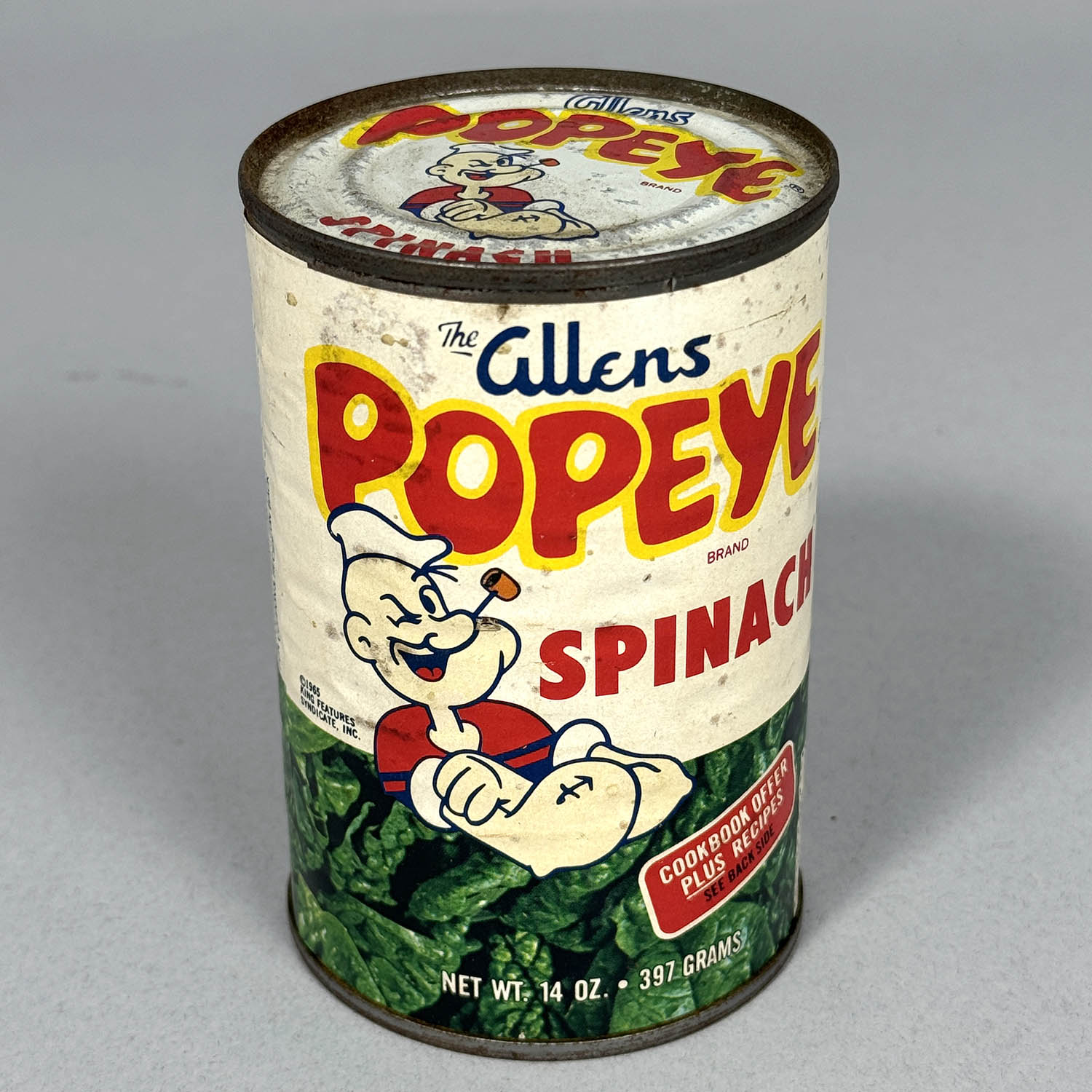ポパイ スピナッチ缶 ヒンジボックス レア