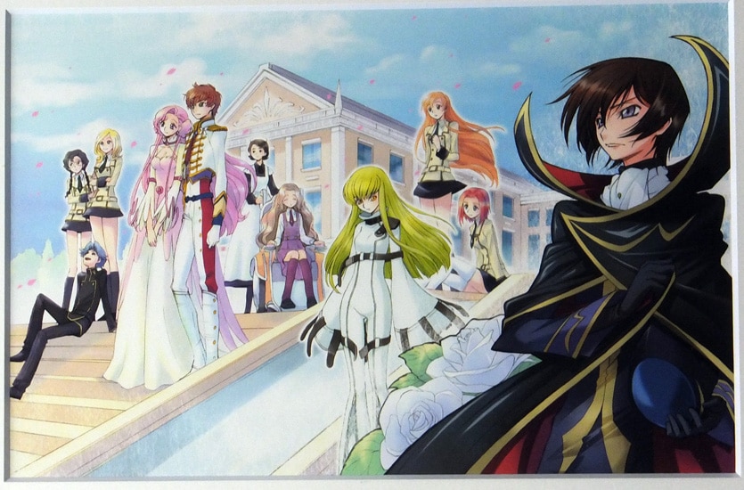 コードギアス 反逆のルルーシュ R2 複製原画 ルルーシュ C.C. 木村貴宏