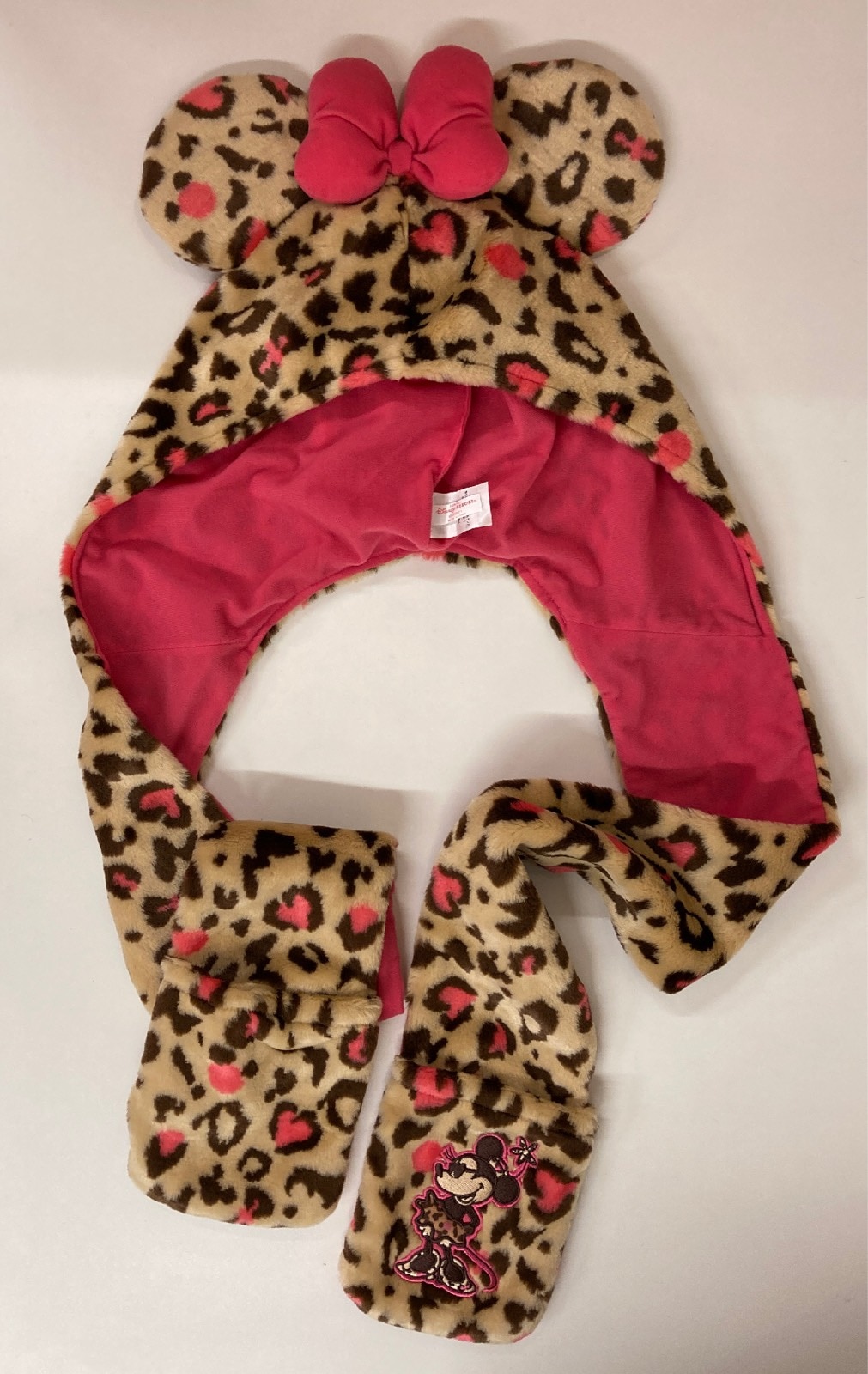 ディズニー ヒョウ柄 マフラー 廃盤