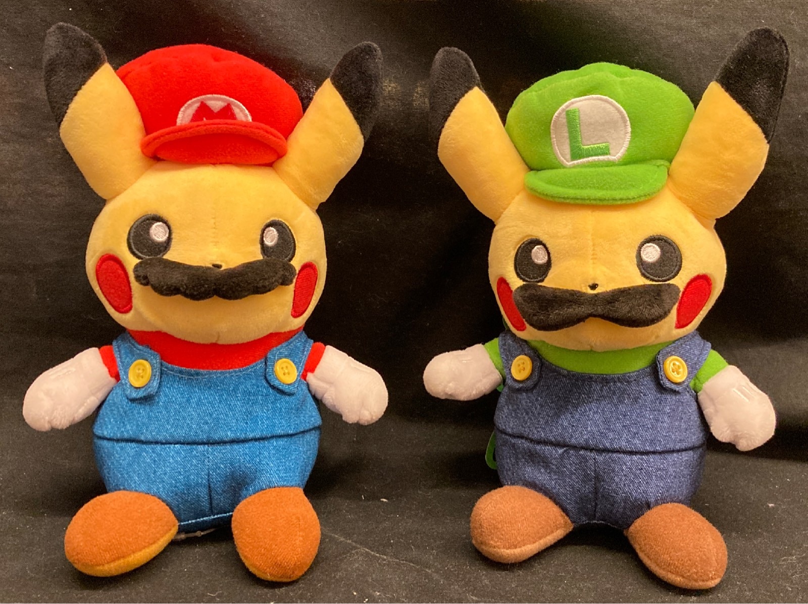 マリオピカチュウ・ルイージピカチュウ セット マスコット【タグ付き】