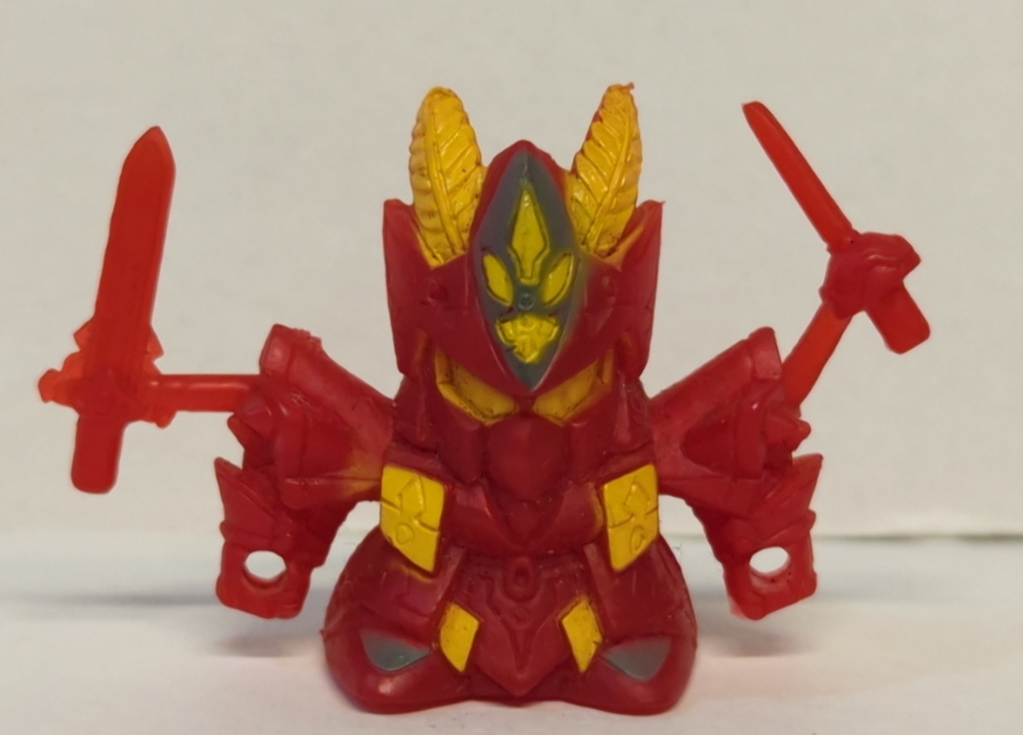 SDガンダム☆麗騎士レッドウォーリア 彩色限定版 レア ガシャポン ガン