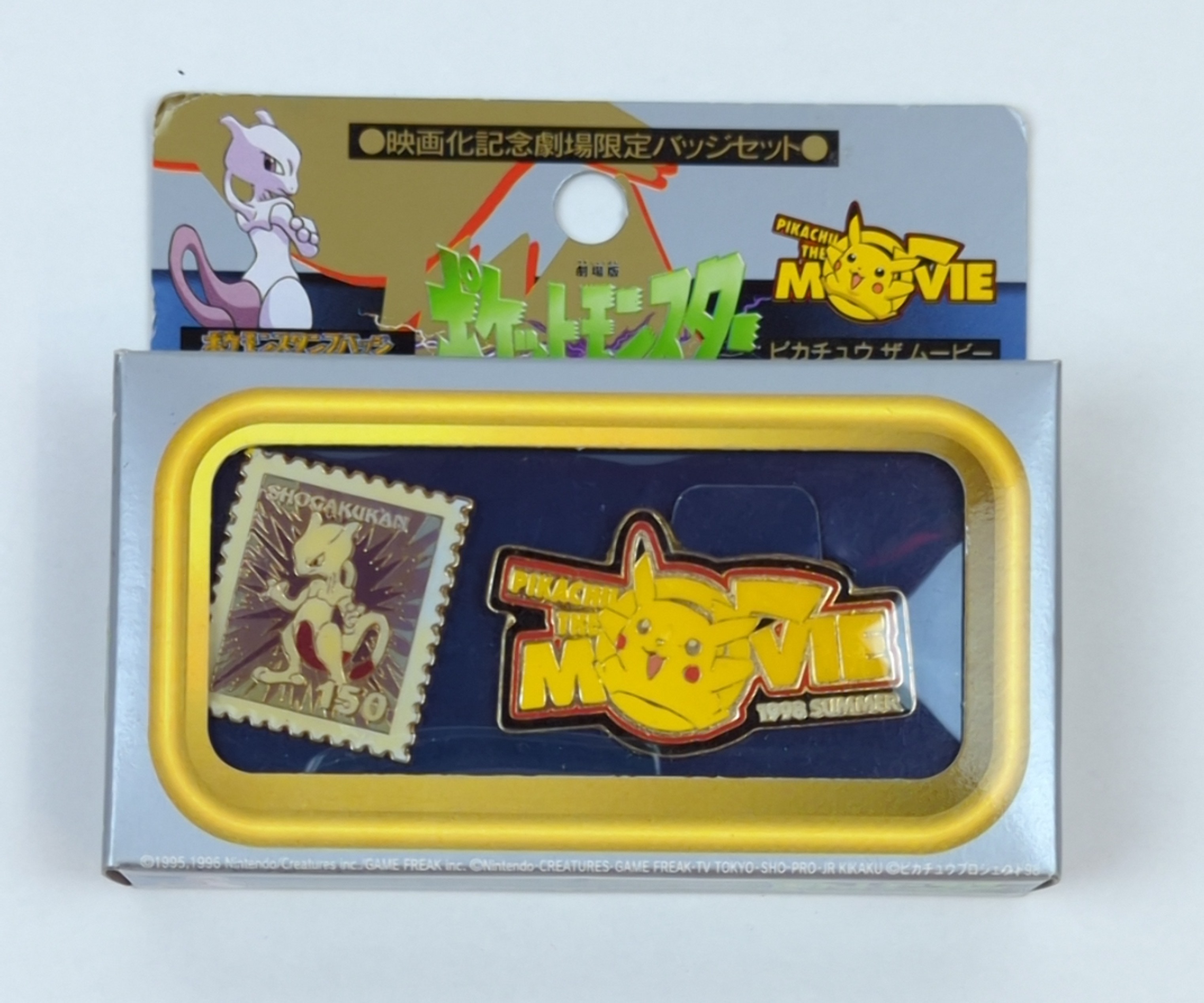 ポケモンピカチュウスタンプバッジピンバッジ未開封全種類コンプリート