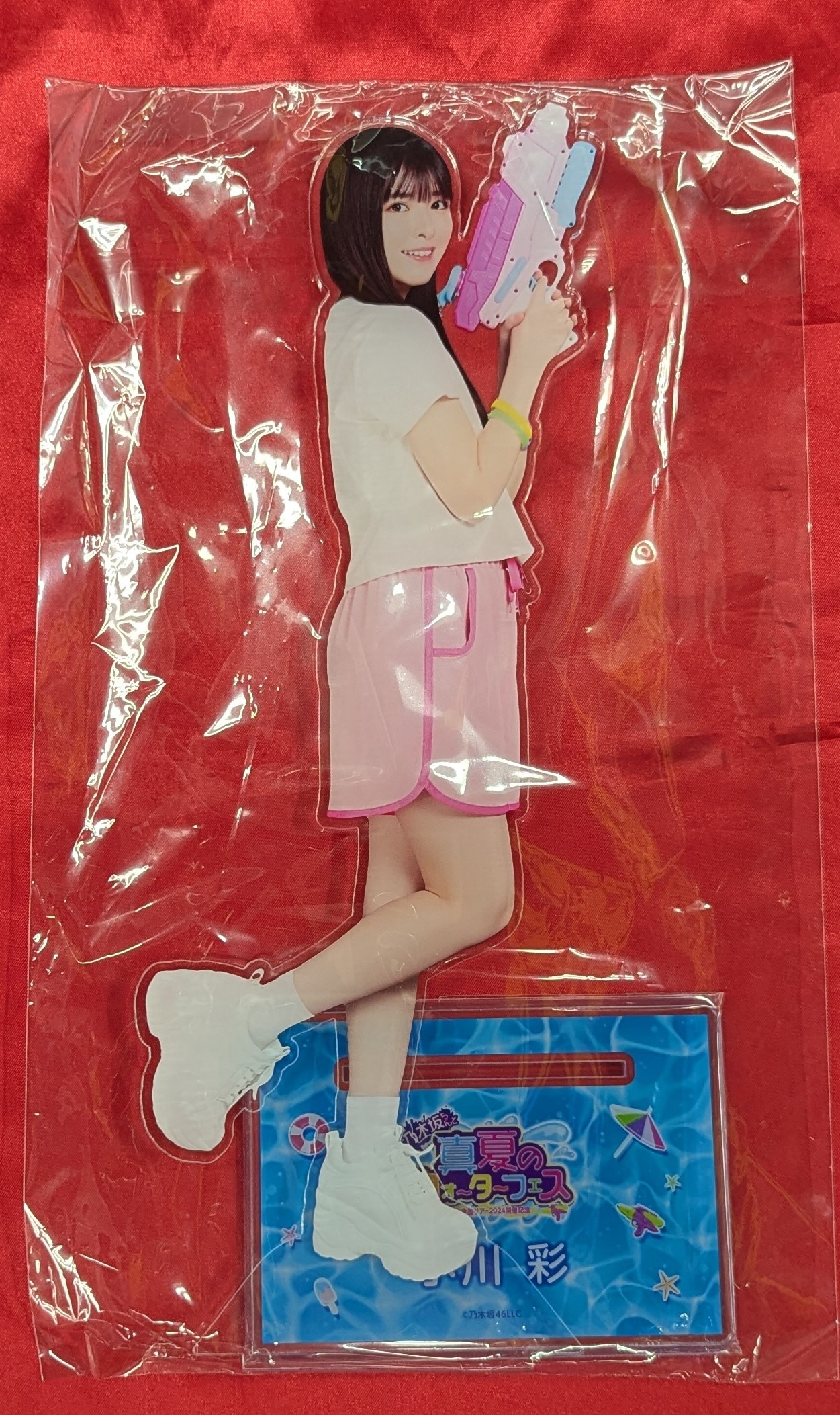 u*d様 乃木坂46 梅澤美波 モバイル SR賞 直筆サイン入り BIGアクリル