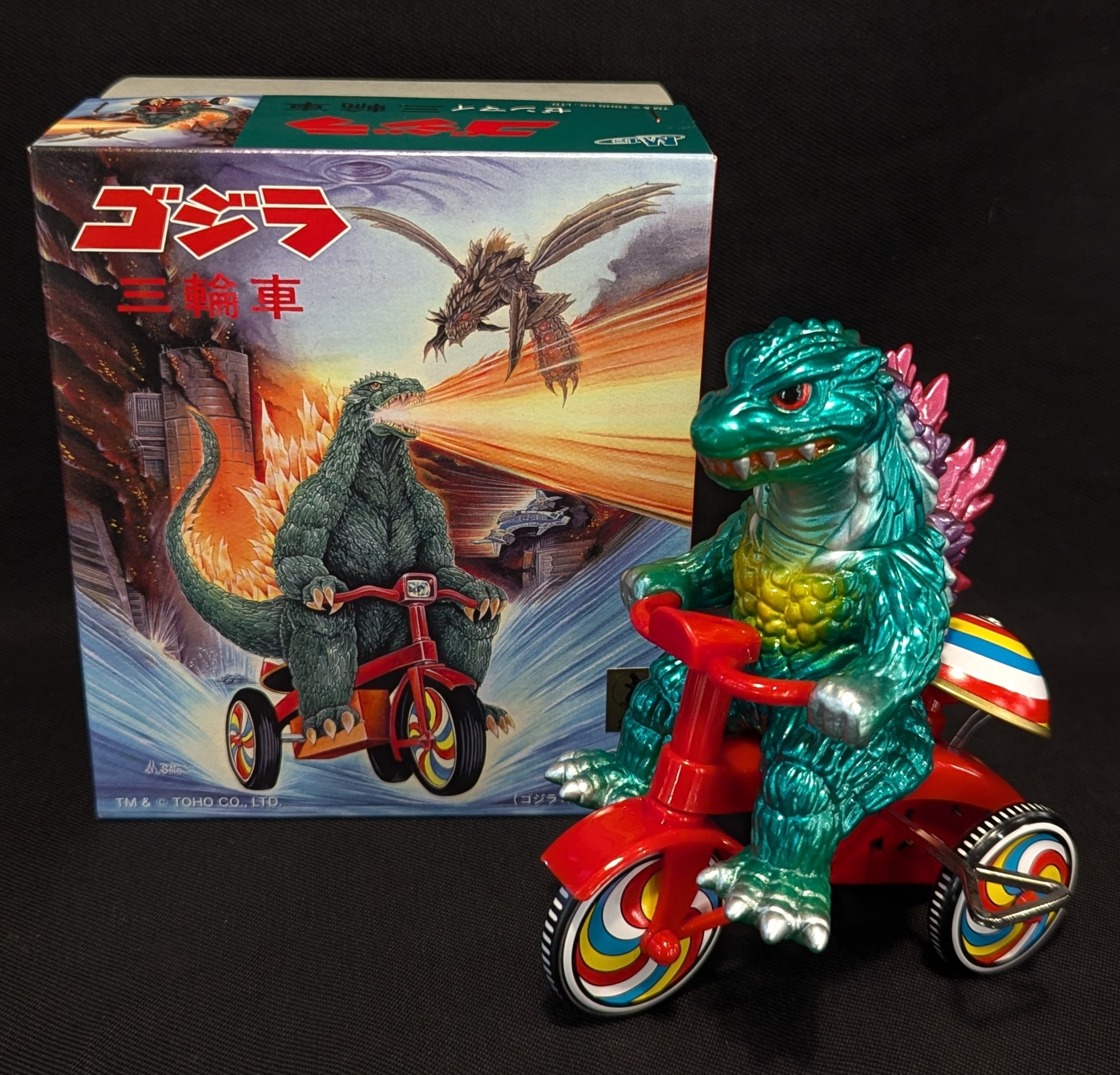 BEAMS別注 M1号 74ゴジラ三輪車 ソフビ ビームス フィギュア｜M1号 74
