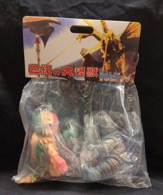 ヘドゴジセット「ゴジラ対ヘドラ」（マーミット）未開封ソフビ 怪獣