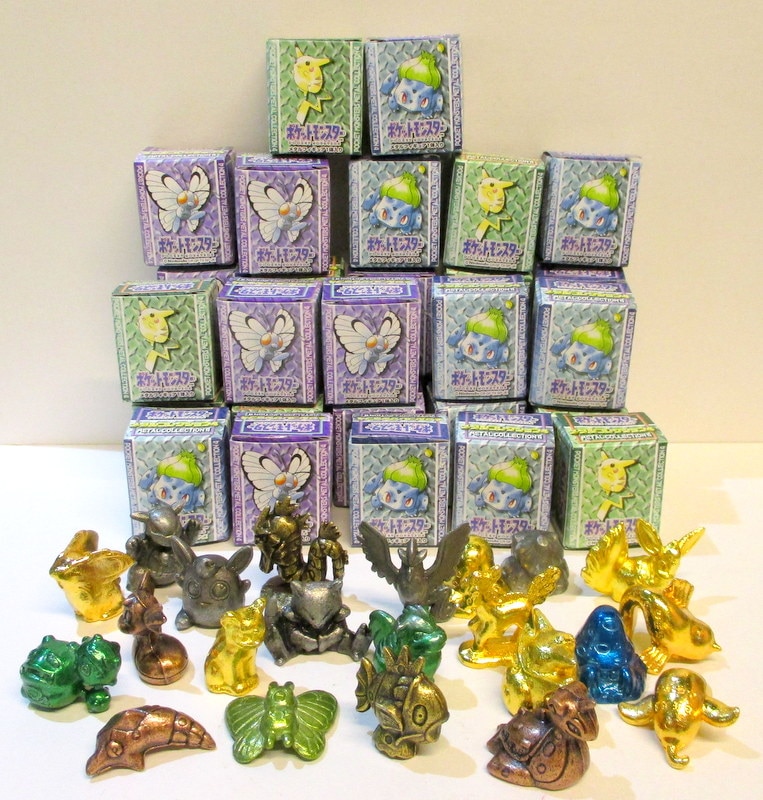 k103□ 【傷汚れ有】 ポケモン メタルコレクション 39体セット