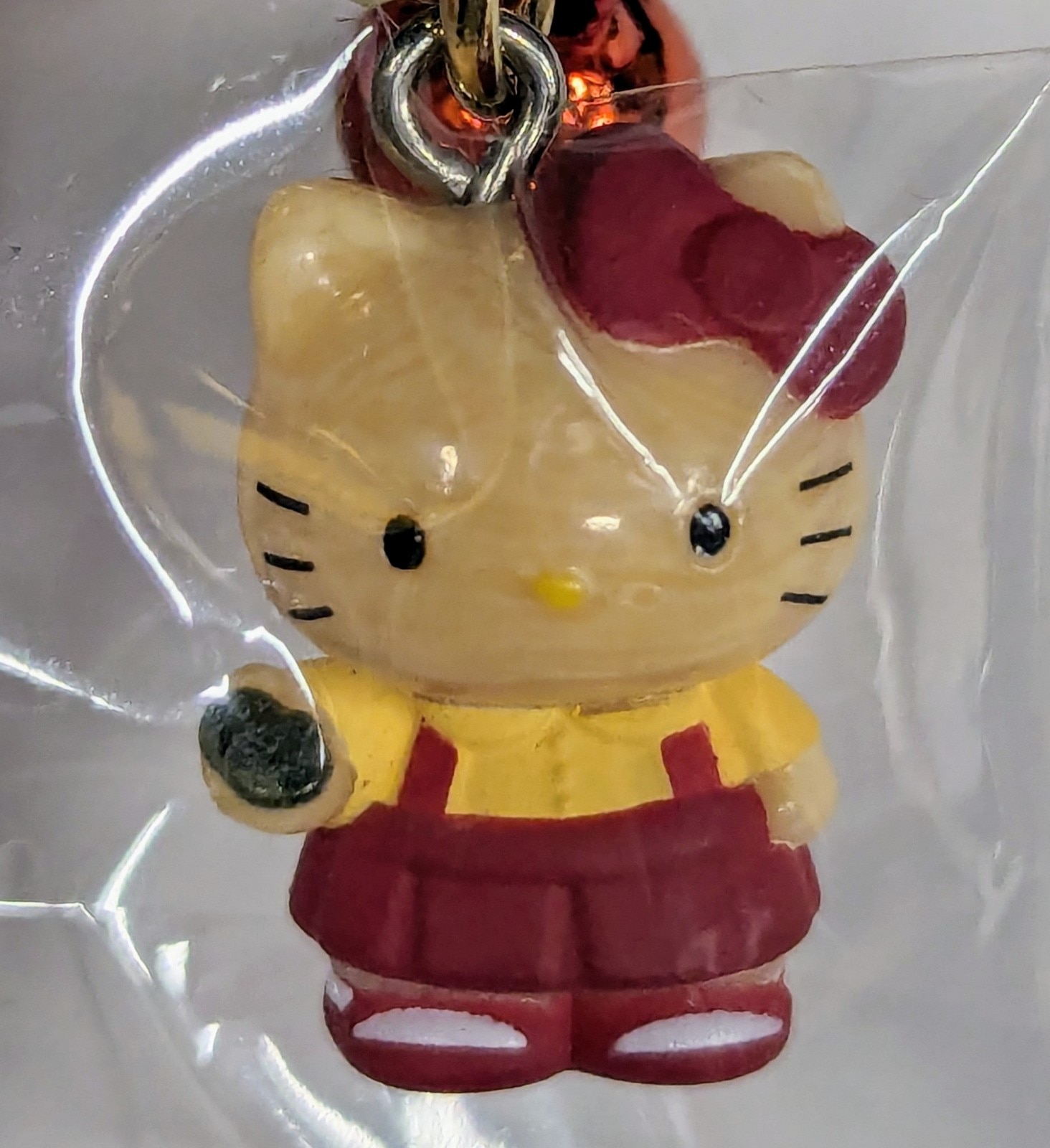 ☆激レア☆ ご当地キティ ストラップ 夕焼けキティ 2002年製 根付 希少 ☆