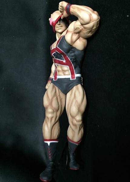 美品 CCP キン肉マン フェイスフラッシュ ブルーメタリック 墓場の画廊