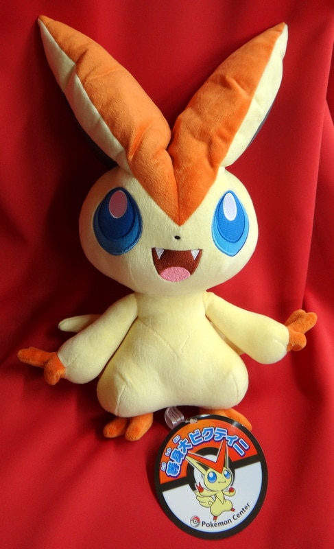 廃盤】 ポケモンセンター ビクティニ 等身大ぬいぐるみ 等身大