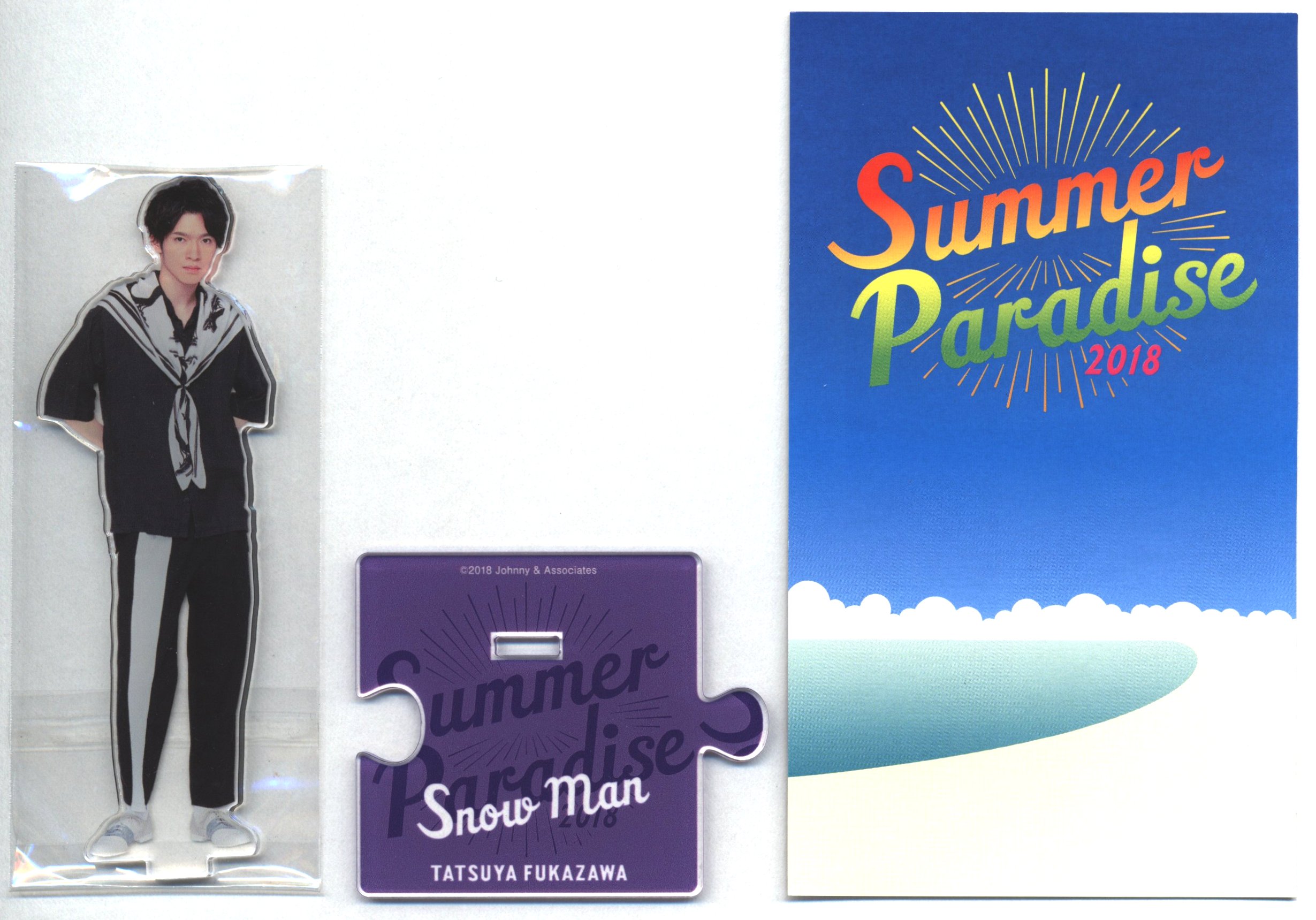 SnowMan Summer paradise2018 アクリルスタンド Summer Paradise