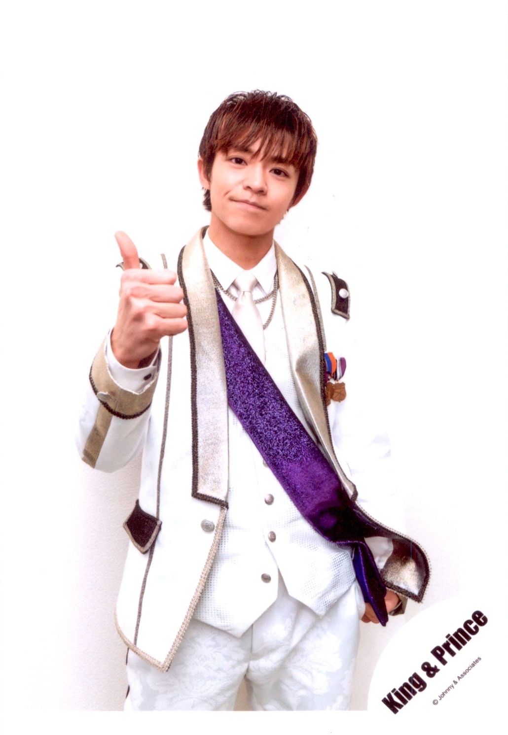 King&Prince キンプリ 岸優太 舞台 公式写真 オフショ King&Prince