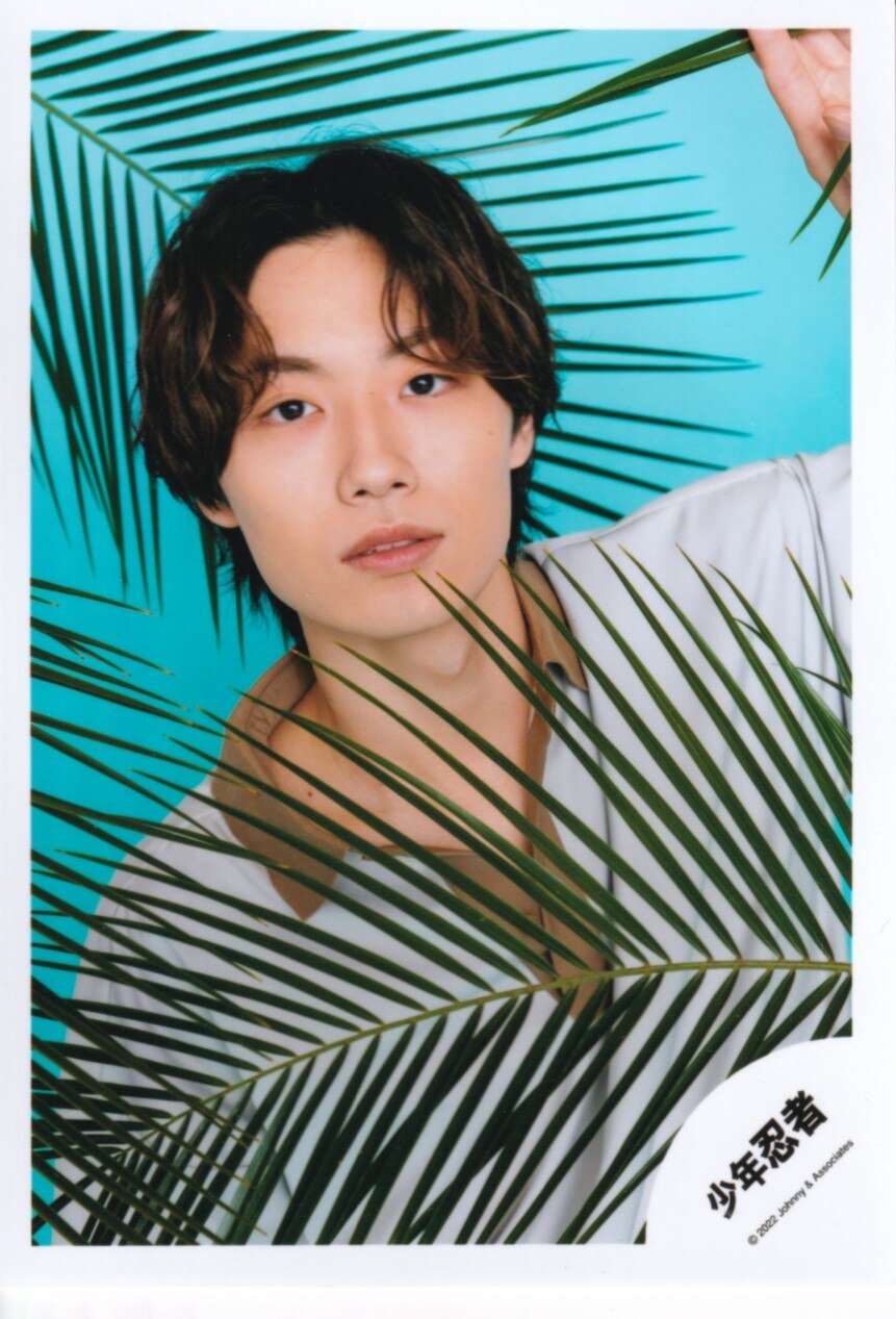 少年忍者 檜山光成 公式写真 グリーティングフォト ジャニーズJr