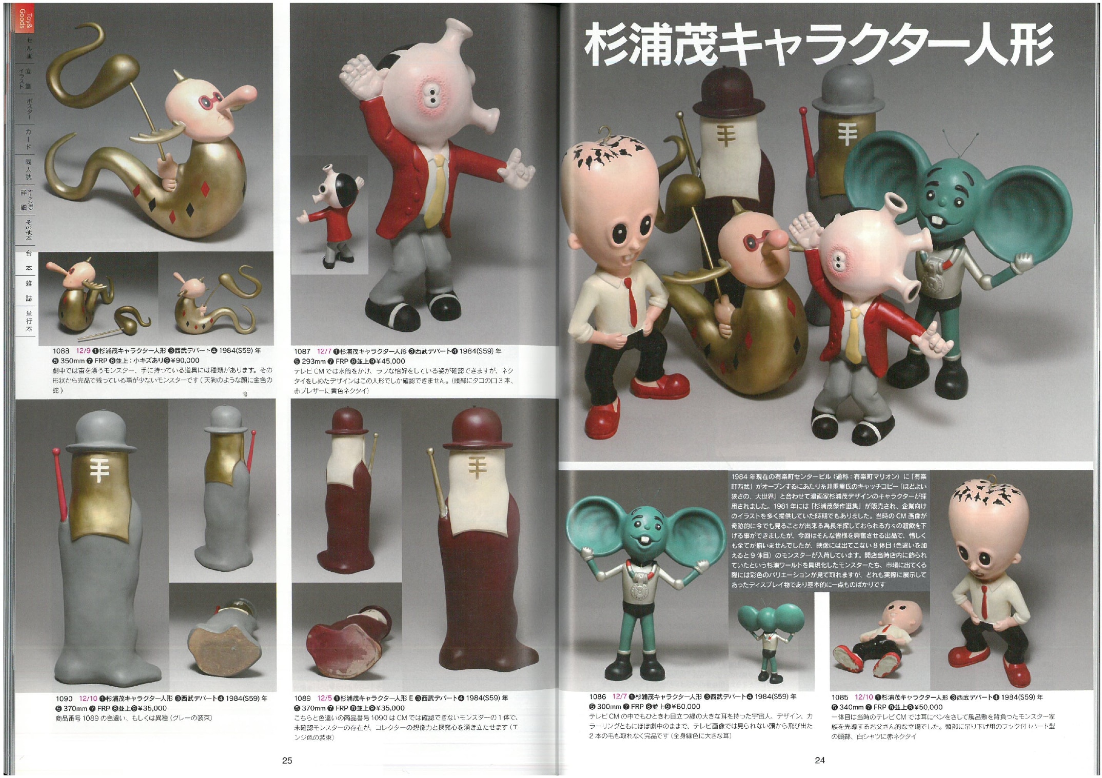 杉浦茂⁄バッジ⁄1984年⁄有楽町西武⁄オープン⁄開店⁄記念品⁄広告⁄販促品