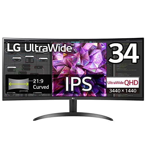 LG ディスプレイ モニター 34WP85C-B 34インチ 曲面ウルトラワイド
