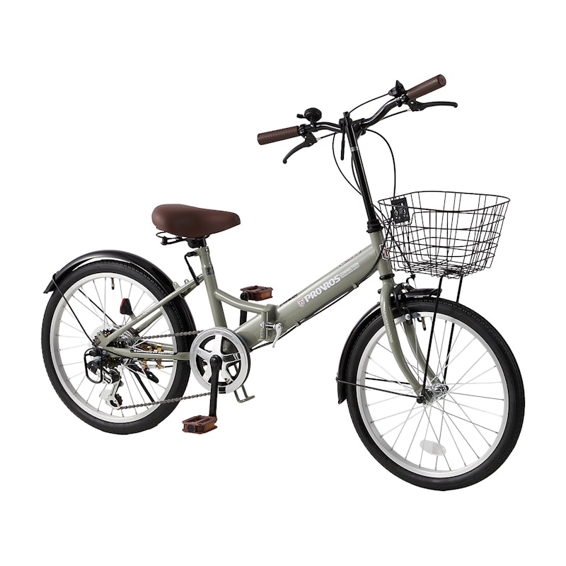 高商 PROVROS 折りたたみ自転車 P-206を検証レビュー！折りたたみ
