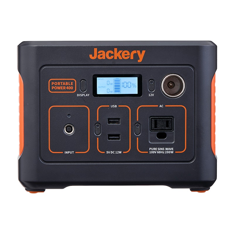 Jackery ポータブル電源 400 PTB041を検証レビュー！キャンプ用