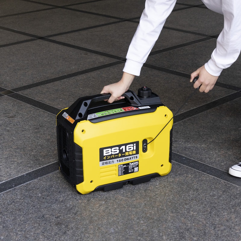 YUKATO インバーター発電機 BS16iを検証レビュー！インバーター発電機