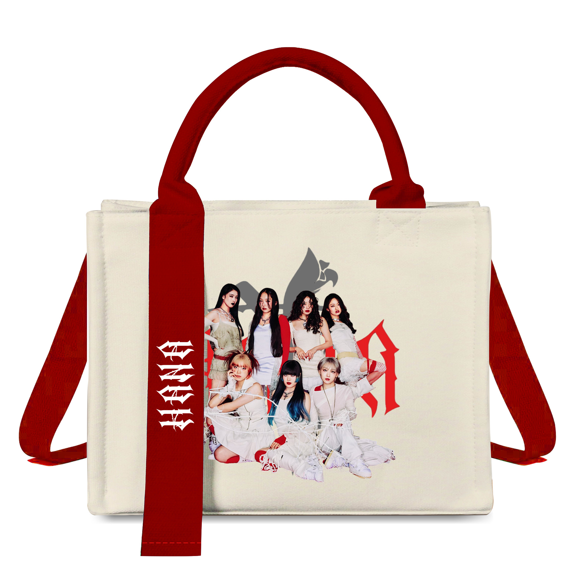 HANA ロゴラウンドバッグ デビューグッズ HANA デビューグッズ ロゴ