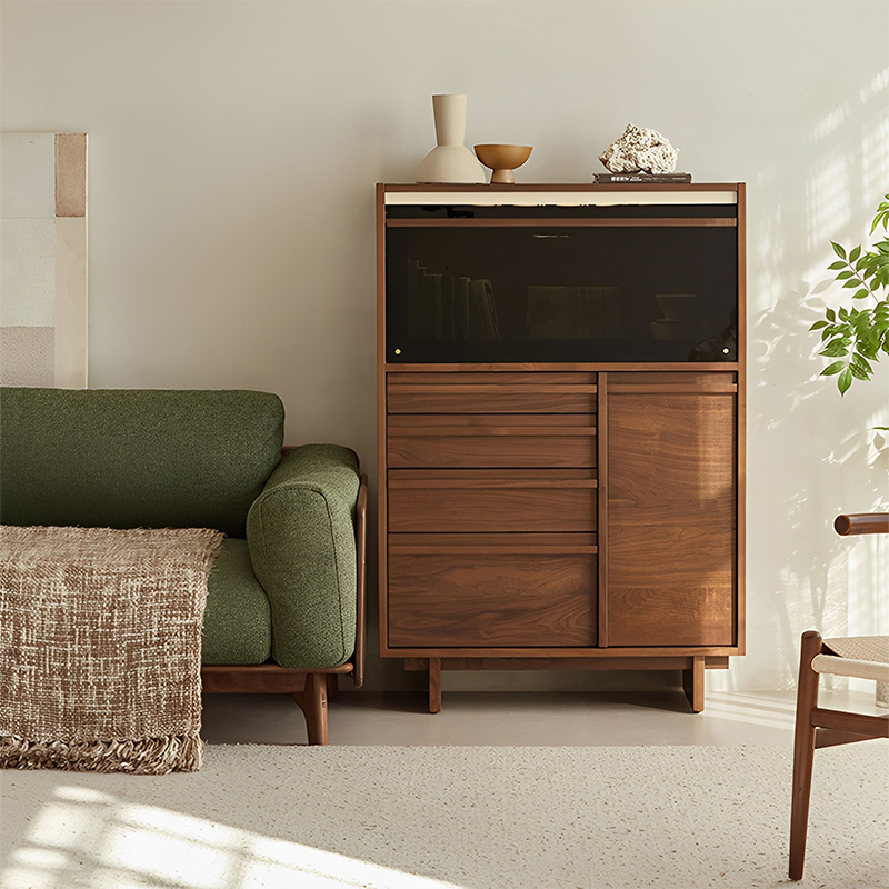 Woody Prime Walnut ウォールナット材 フラップ式ディスプレイ