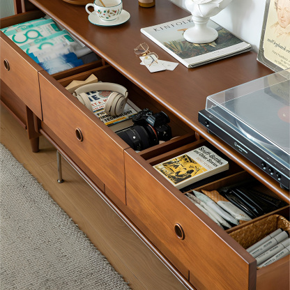 Woody Prime Boxツゲ材 クラシック木製収納キャビネット