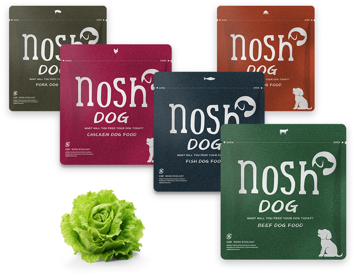 愛犬のための健康で安心できる食事 | nosh DOG（ナッシュドッグ）