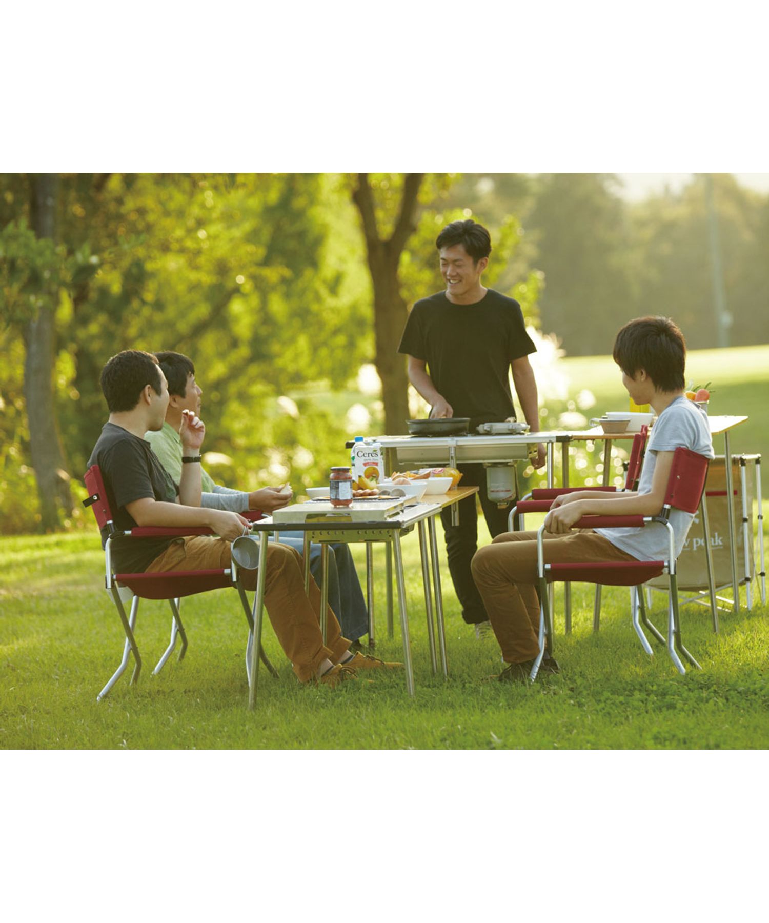 IGT アイアングリルテーブル 660脚セット| スノーピーク(Snow Peak)