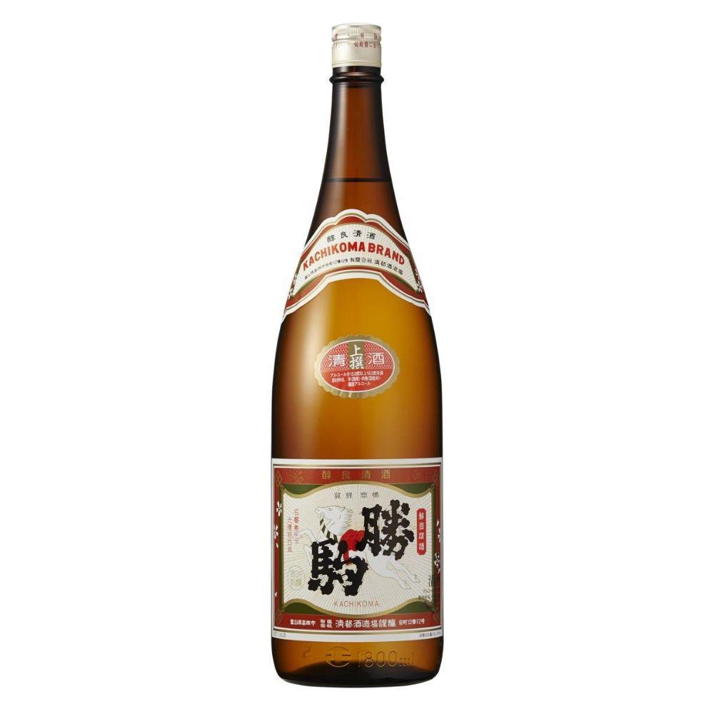 勝駒 上撰 日本酒 1800ml ×2本 勝駒 上撰 ＆ 本仕込 1800ml 2本 富山