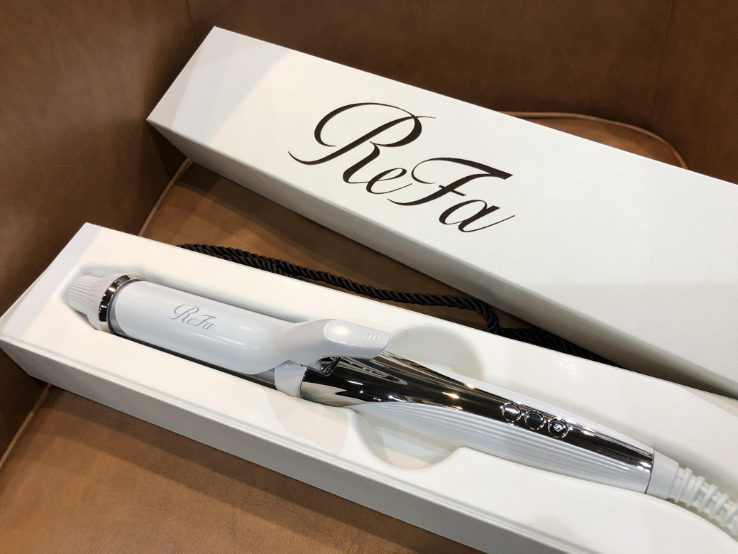 Refa ヘアアイロン シルバー シルバー ストレートヘアアイロン プロ