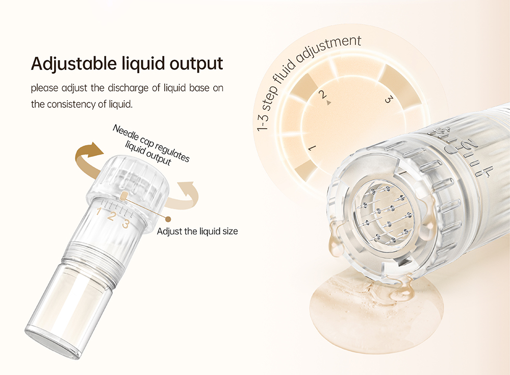 ハイドラペンH5マイクロニードリングデバイス 4つのEMSレベル 6つの