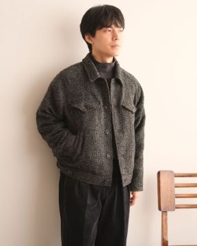 shiun(シウン) ONLINE STORE / TWEED CROPPED BLOUSON
