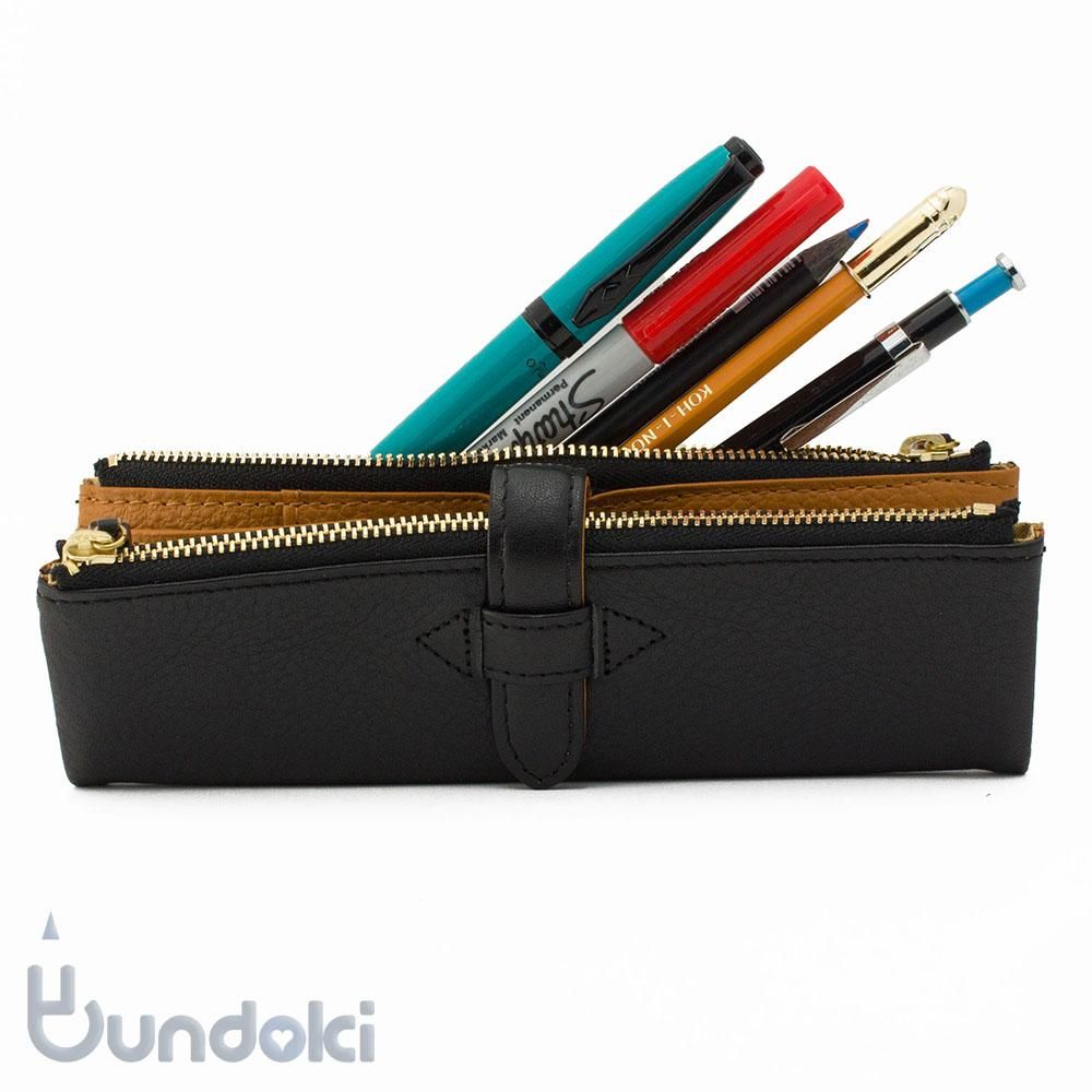 C-COMPANY/シーカンパニー】repos/ルポ・ペンケース(ブラック