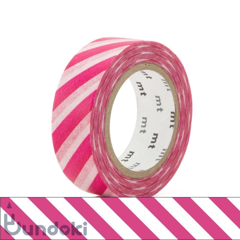 カモ井加工紙/KAMOI】mt 1P マスキングテープ / ストライプ・マゼンダ