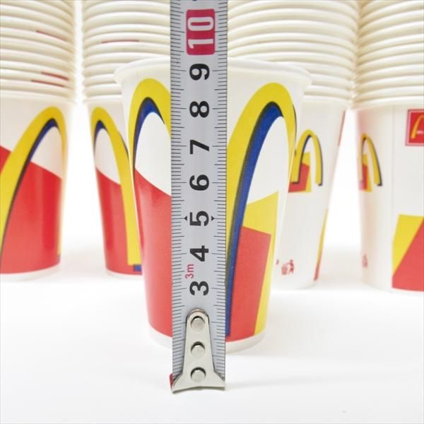 マクドナルド 紙コップ デッドストック 未使用