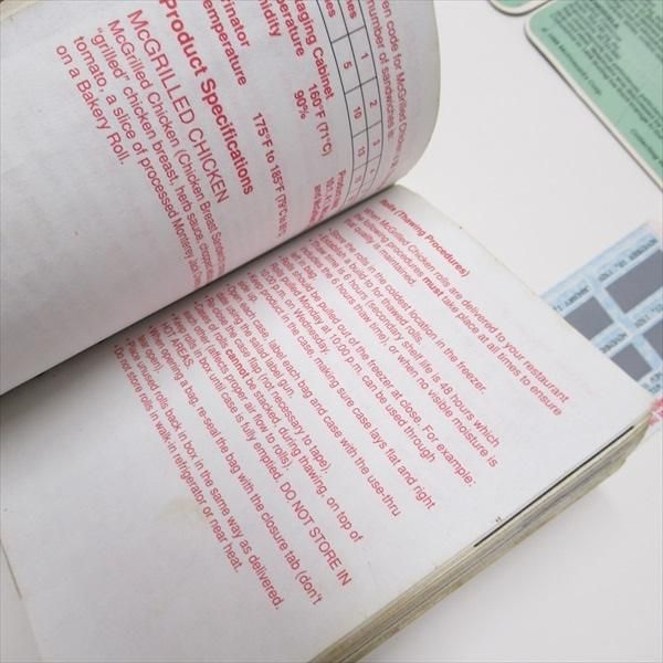 1970 アメリカ マクドナルド 紙もの ヴィンテージ レア 印刷物