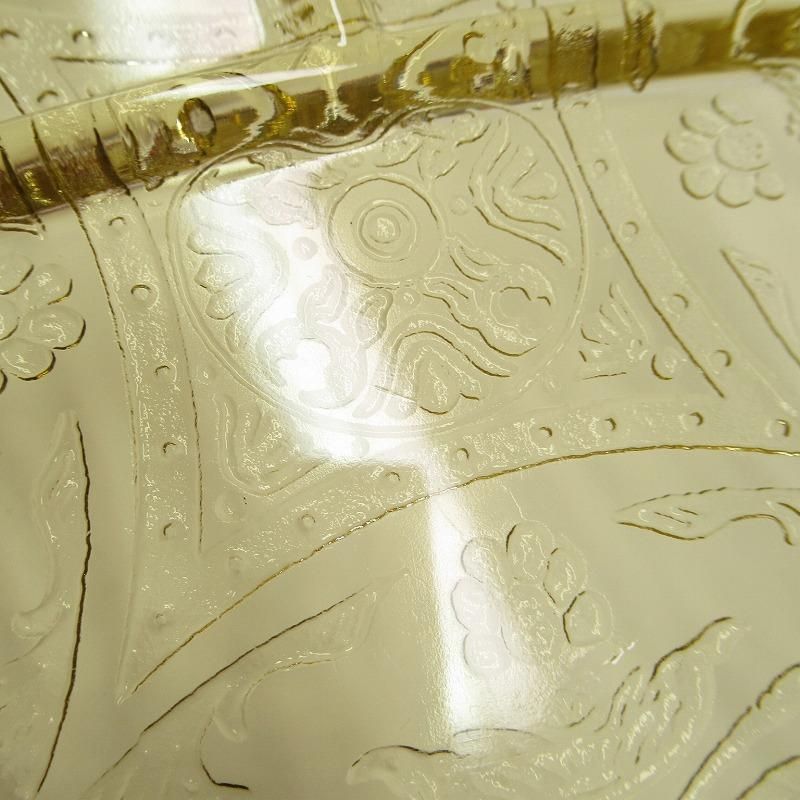 フェデラルグラス・マドリッド・イエロー・3コンパートメントプレート