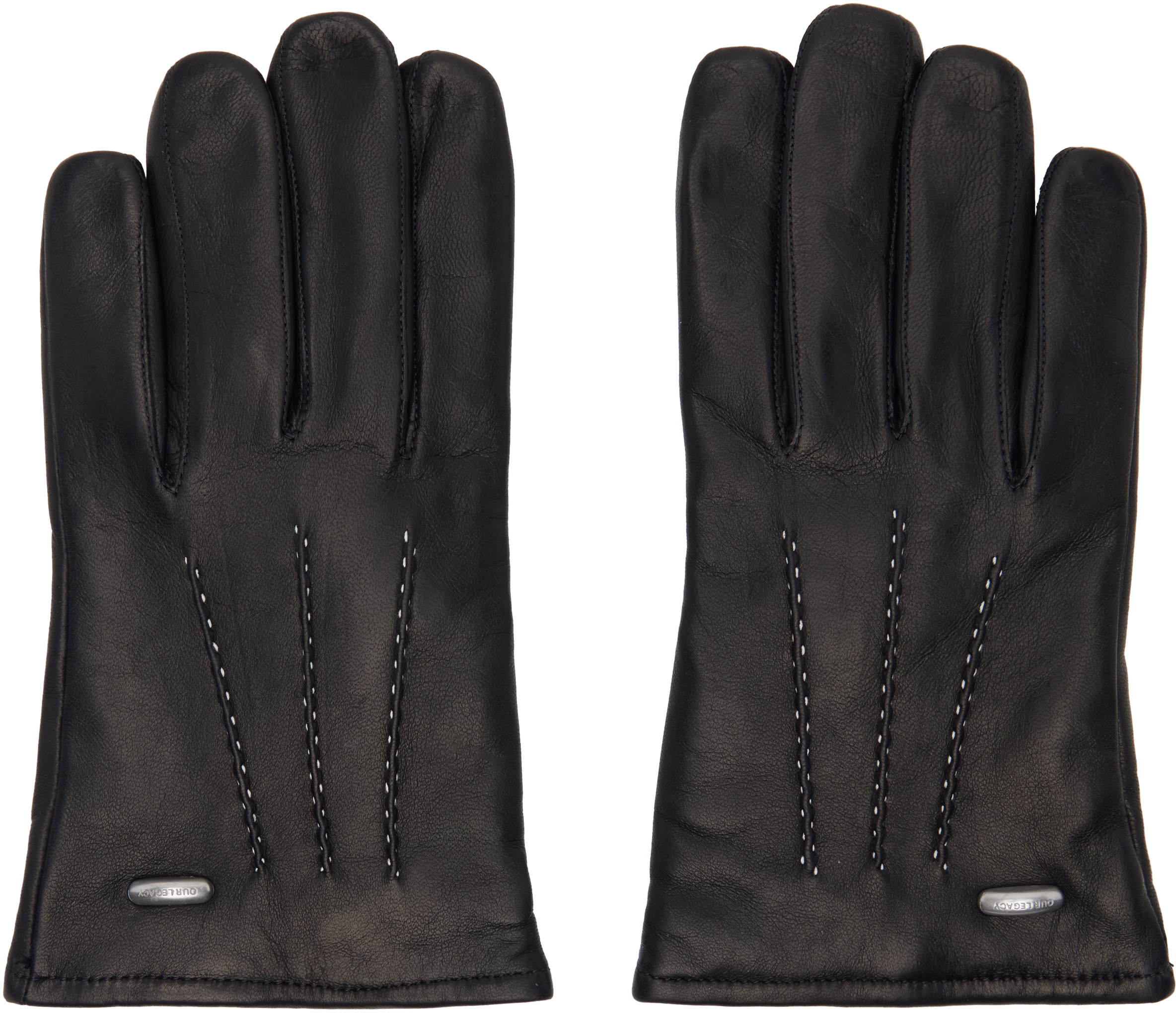 OUR LEGACY: Black 'His' Gloves | SSENSE