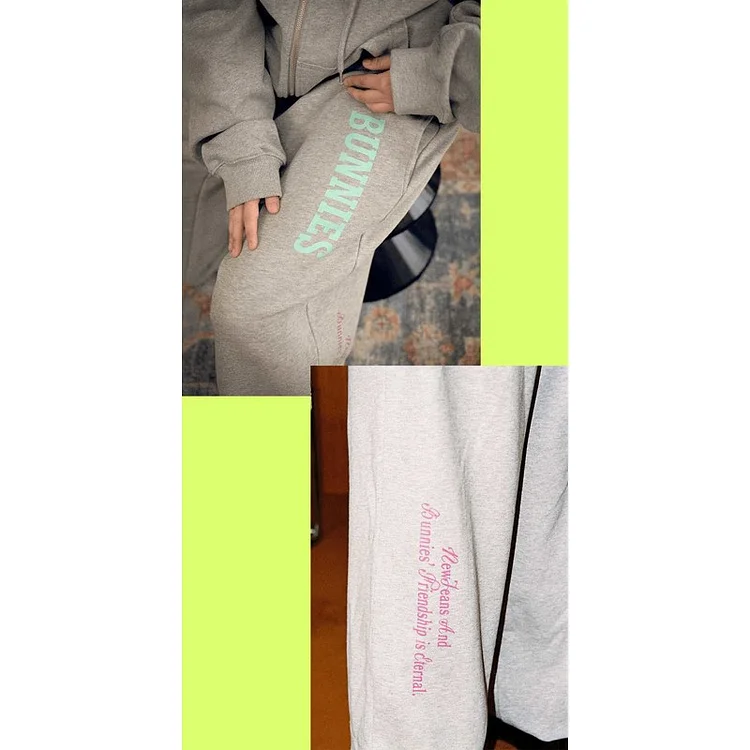 newjeans bunnies BUNNIES CAMP SET-UP PANTS camp SET-UP PANTS