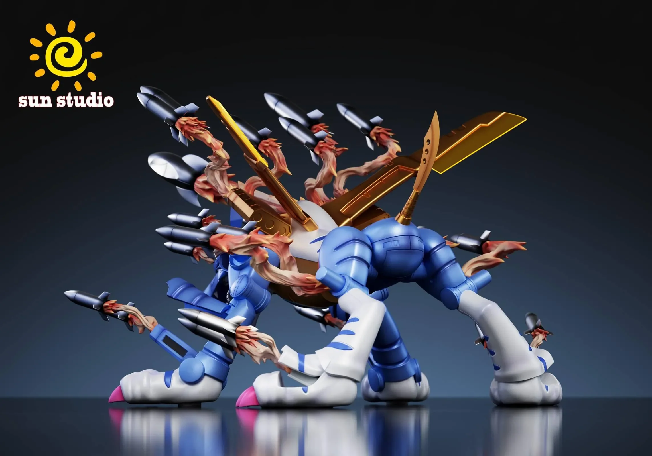 デジモン Sun-STUDIO デーモンフィギュア Digimon Sun Toys Studio