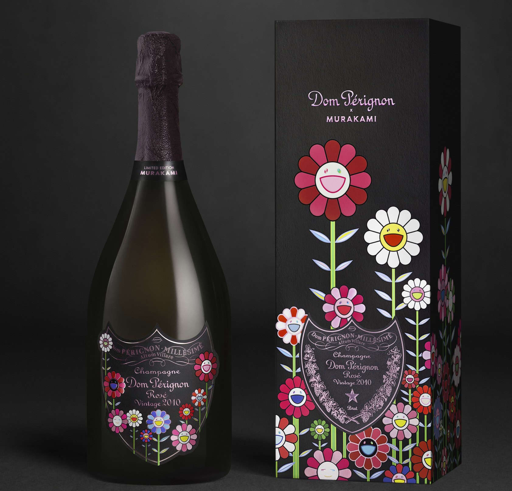 ドン ペリニヨン×村上隆」お花をモチーフとした2つの限定エディション