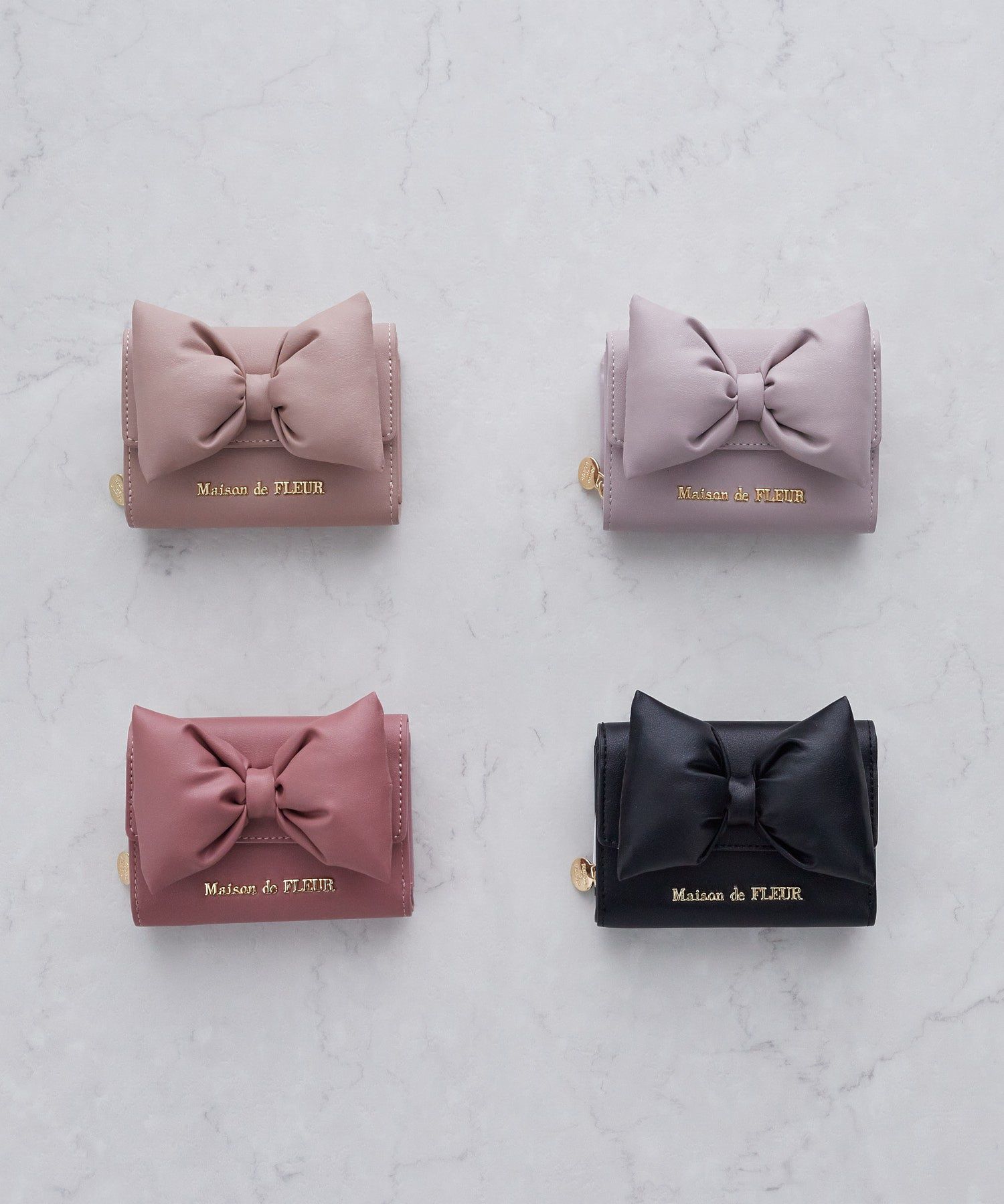 メゾンドフルール チェリー 財布 さくらんぼ ピンク メゾンドフルール